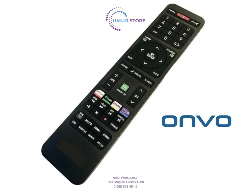Onvo 43 OV 6000F Uyumlu Android Led Smart Televizyon Kumandası