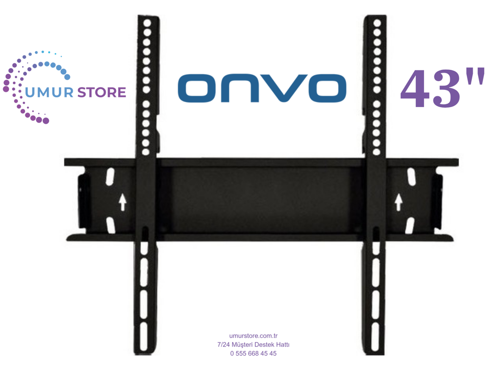 ONVO 43VL80F3FA 43'' 109 Ekran Uydu Alıcılı Full HD 42”, 43”, 49”