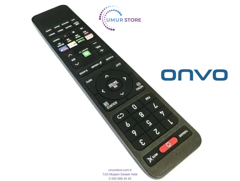 Onvo 50 OV 6000U Uyumlu Android Led Smart Televizyon Kumandası Onvo 50 OV 6000U Uyumlu Android Led Smart Televizyon Kumandası