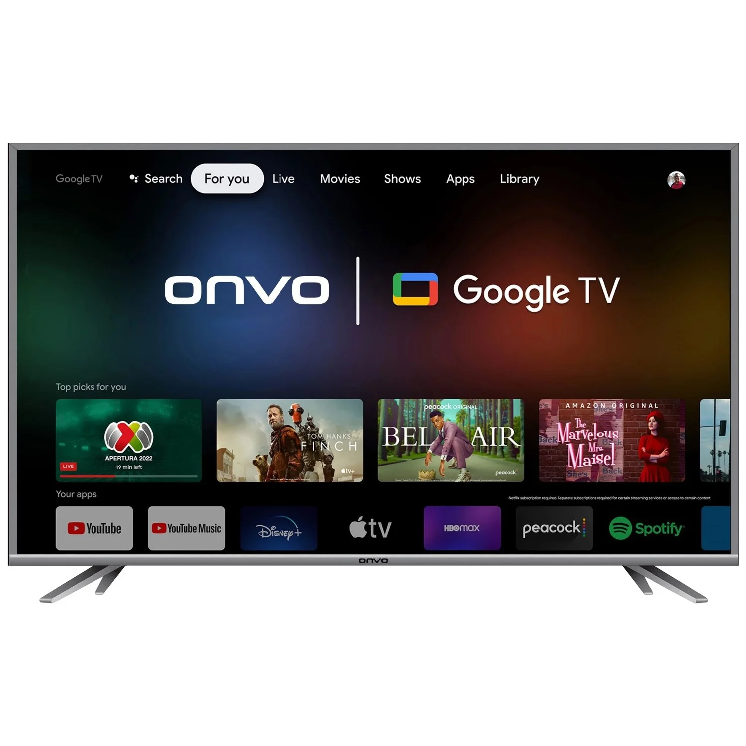 Onvo 65OVF9250UQ 65" Ultra HD 4K TV