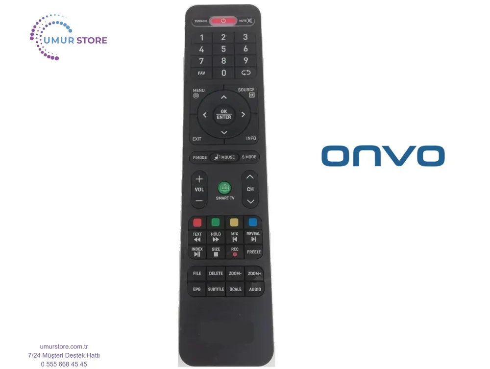 Onvo Fenoti Nordmende Senna Saba Uyumlu Televizyon Kumandası-Tüm