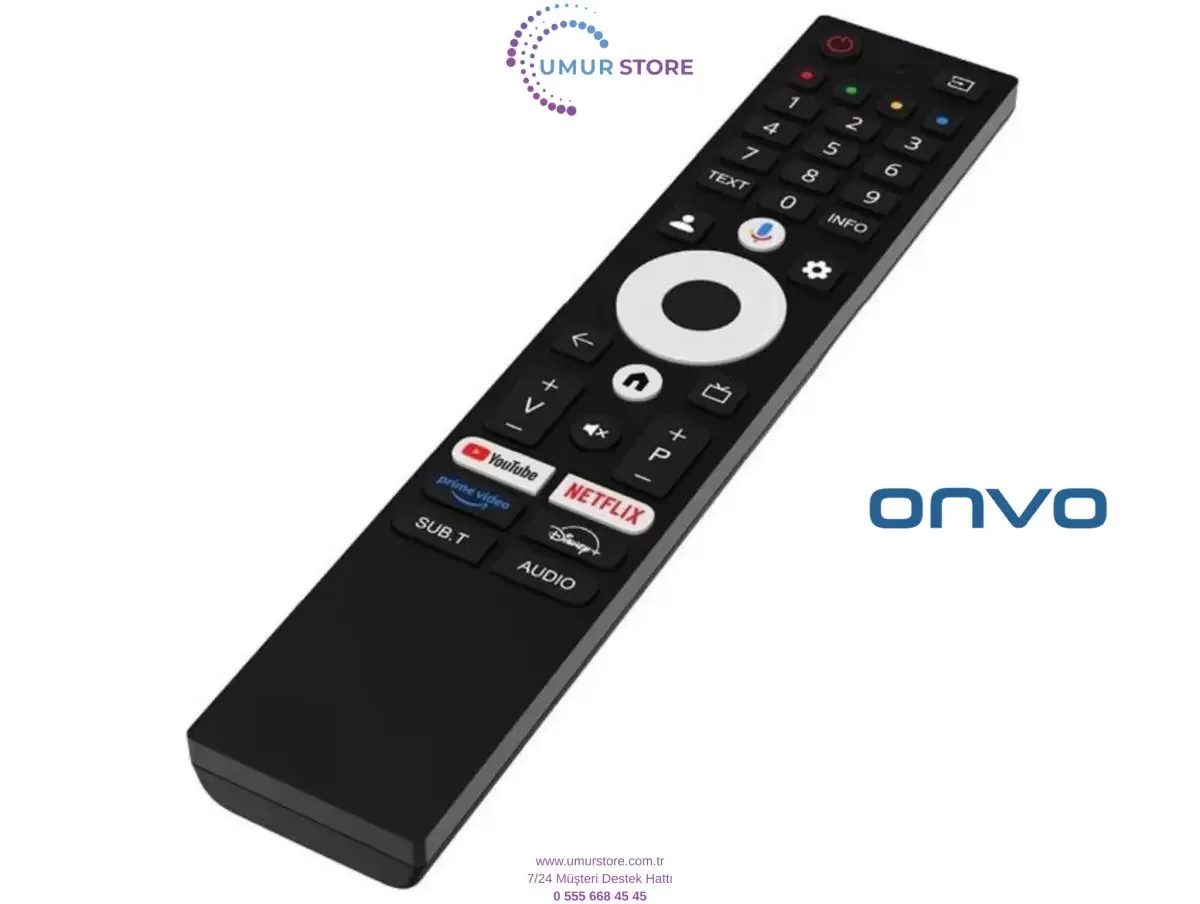 Onvo İle Uyumlu Model 85VQ90F3UA Google QLED Tv Kumandası-Mikrofo Onvo İle Uyumlu Model 85VQ90F3UA Google QLED Tv Kumandası-Mikrofo