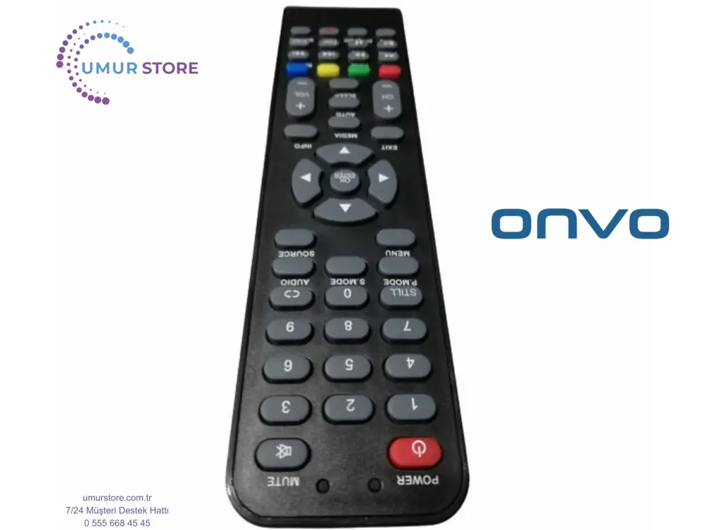 Onvo OV32151 32” Smart Uydu Alıcılı LED Televizyon Kumandası