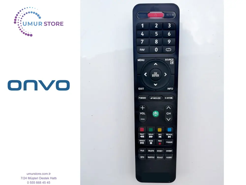 Onvo OV50F351 Android Smart Televizyon Kumandası