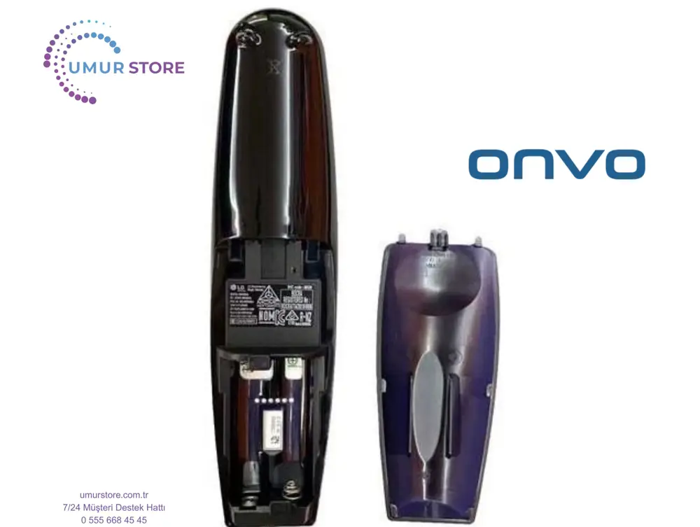 Onvo OV85500 Webos Televizyon Kumandası-Mikrofonlu