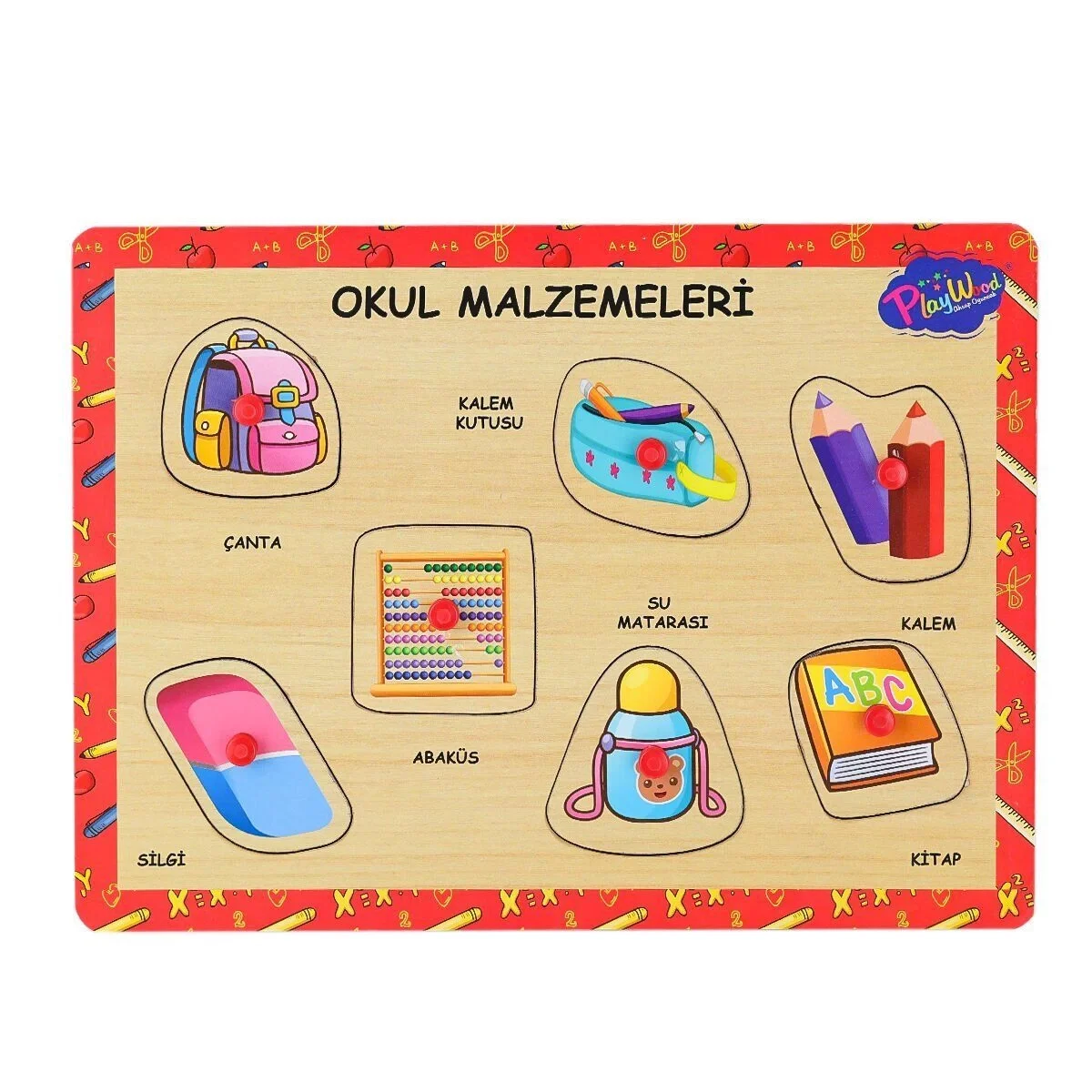 ONY-196-197 Ahşap Tutmalı Okul Malzemeleri -Eco Lounge