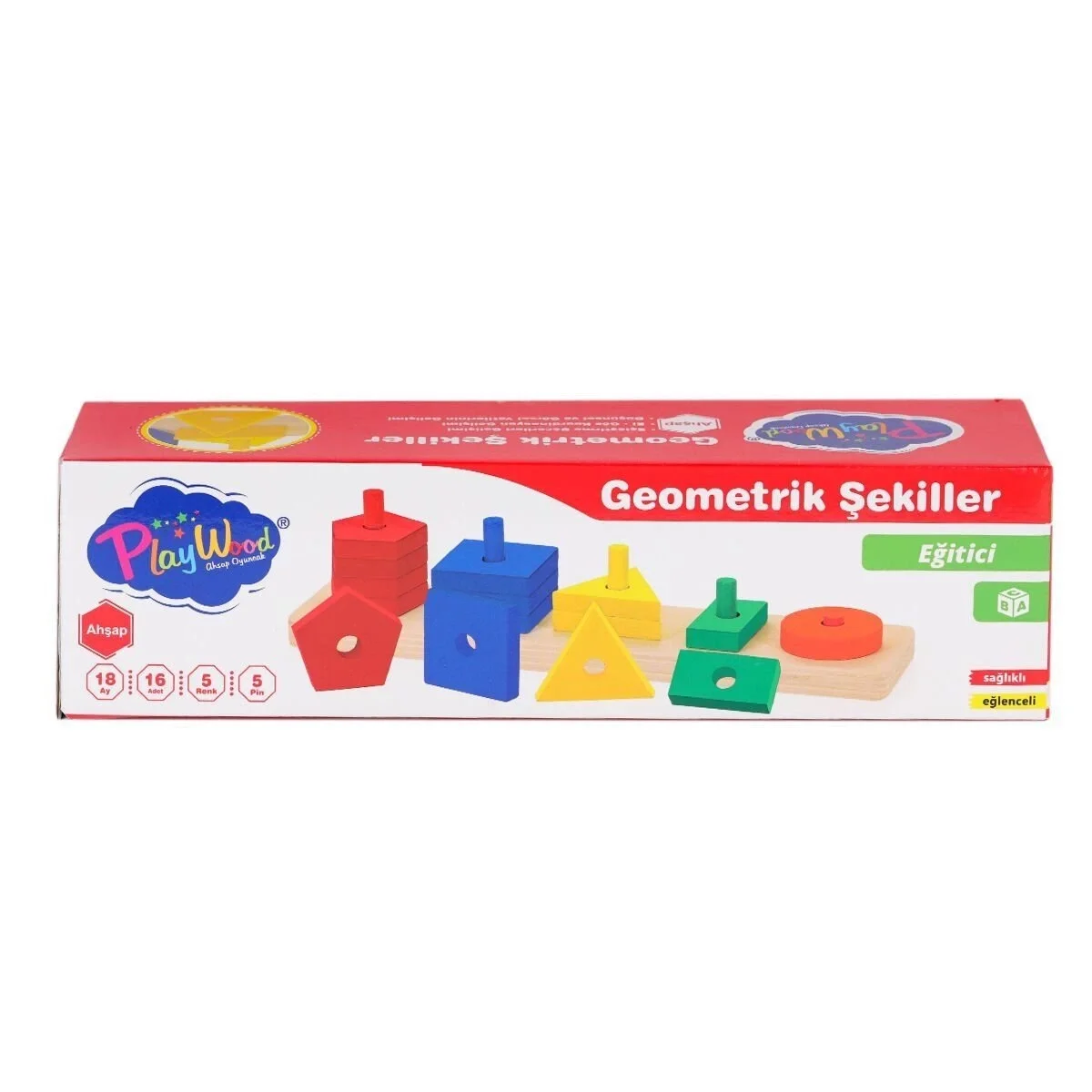 ONY-305 Ahşap Geometrik Şekiller -Eco Lounge