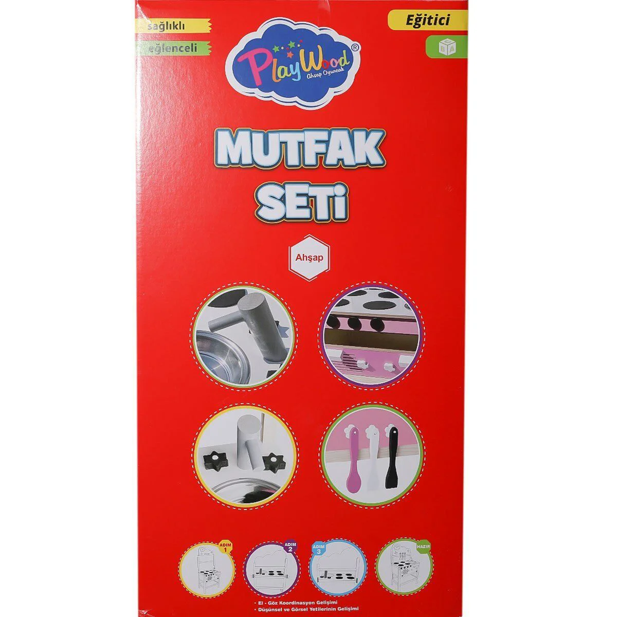 ONY-408 Ahşap Mutfak Seti -Onyıl Oyuncak Fiyatı, Yorumları ve Özellikleri