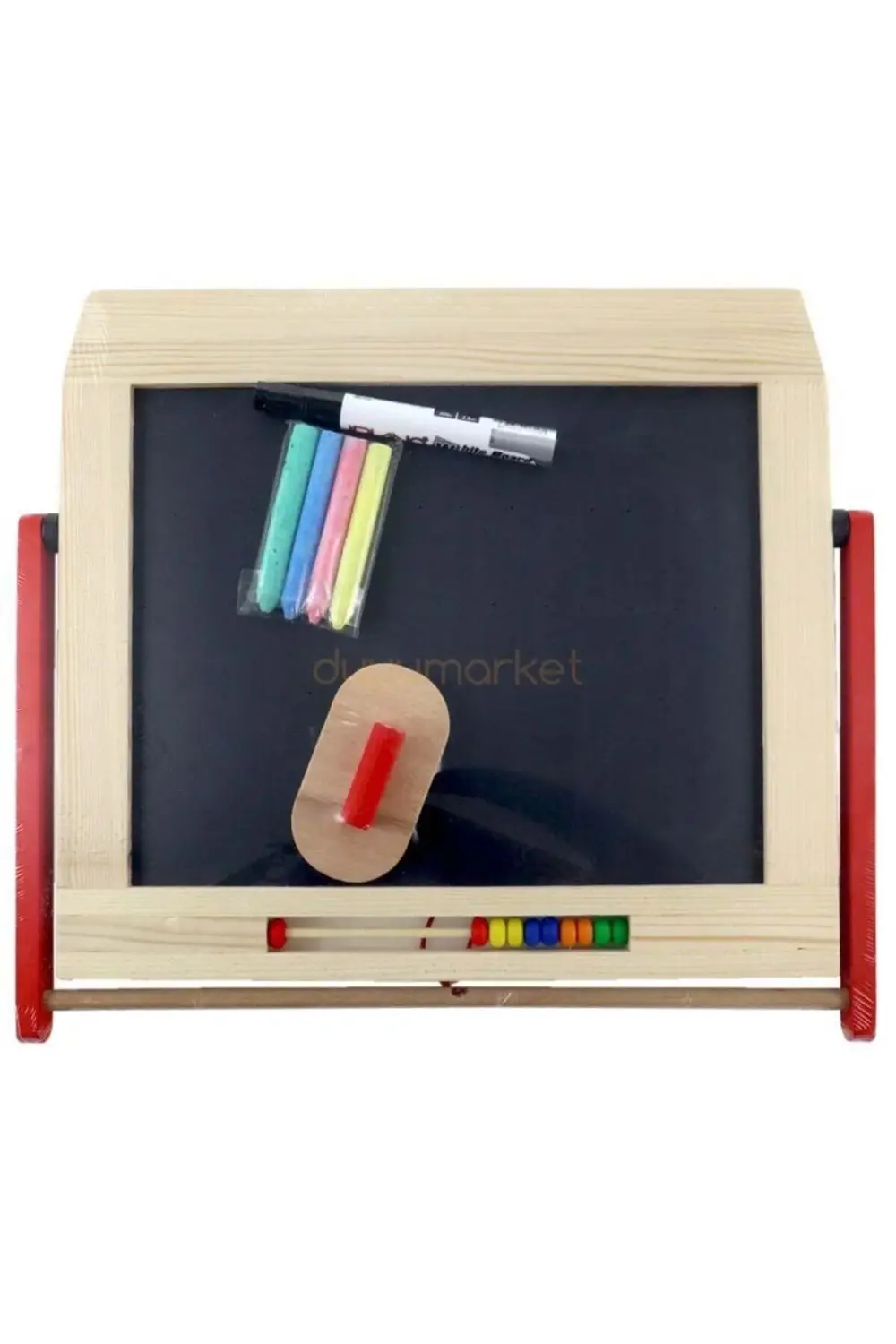 ONY Kutuda Ahşap Masa Üstü Yazı Tahtası