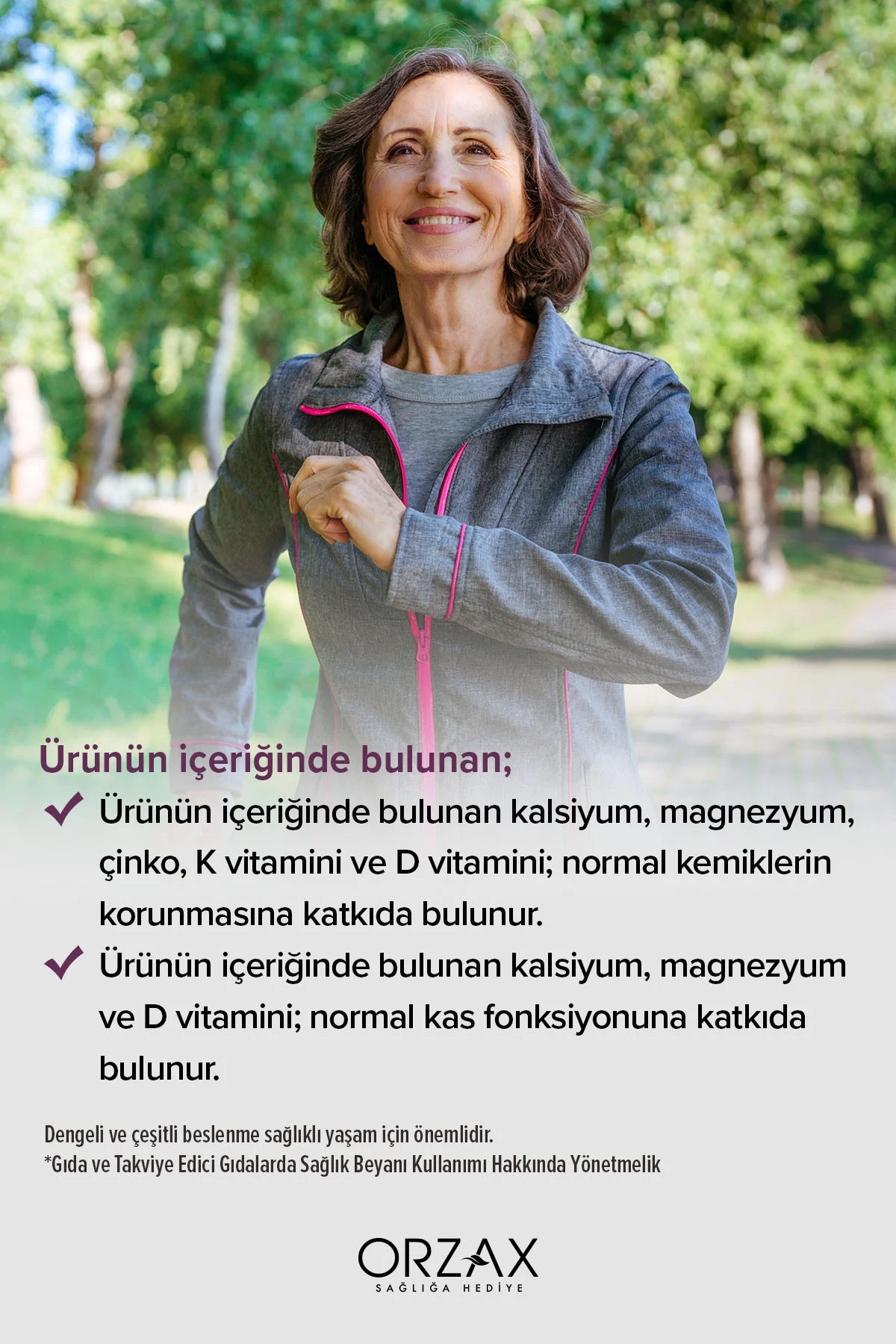 OP K2 Vitamini + Kompleks Formül 30 Tablet
