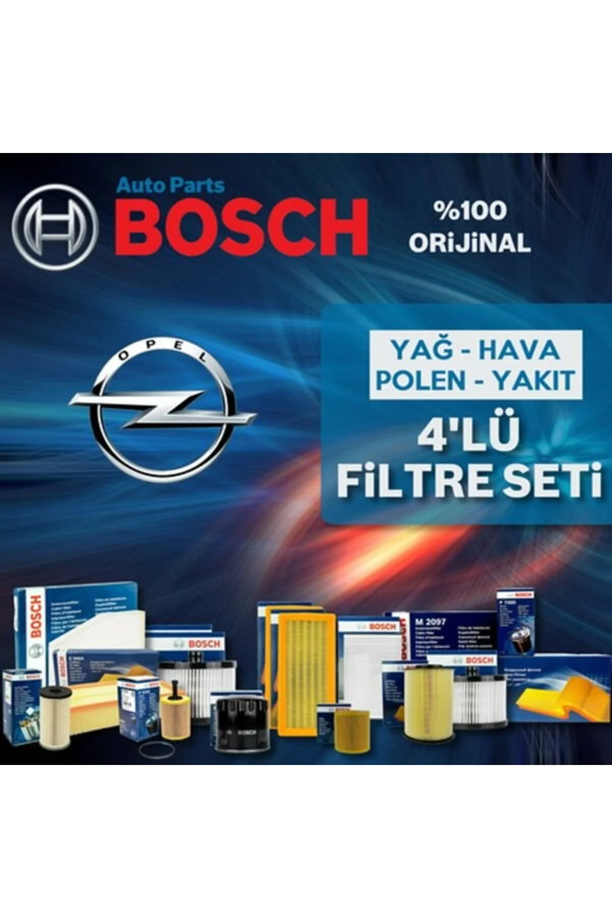 Opel Antara 2.0 Cdti Filtre Bakım Seti 2007-2012 4NP