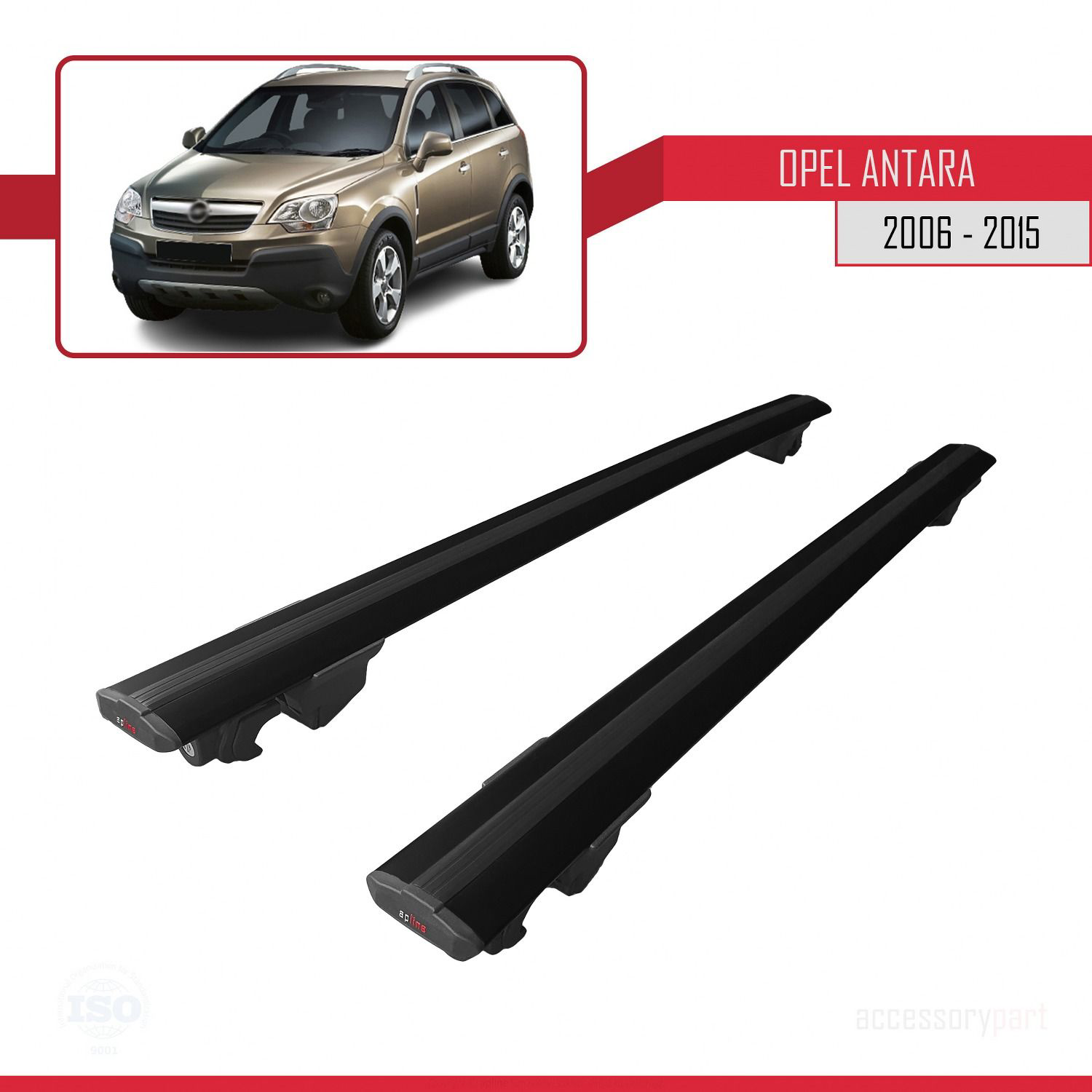 Opel Antara 2006-2016 Arası ile uyumlu HOOK Model Anahtar Kilitli