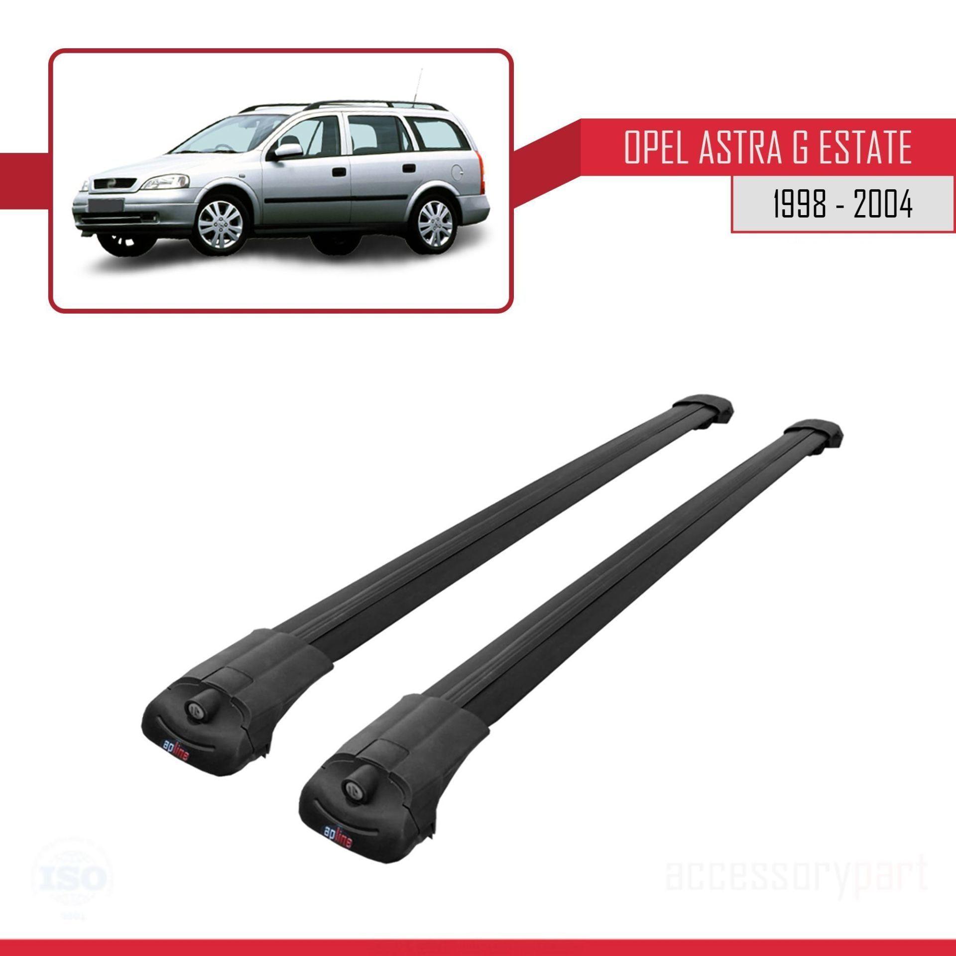 Opel Astra (G) SW 1998-2004 Arası ile uyumlu ACE-1 Ara Atkı Tavan