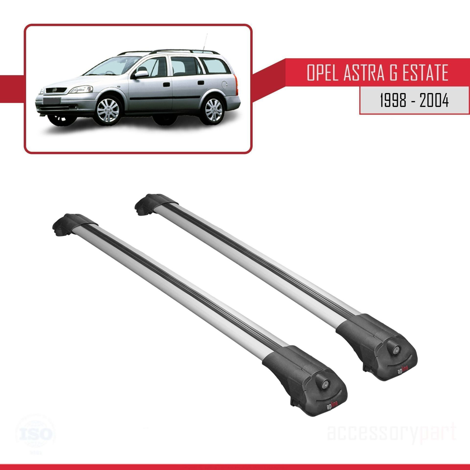 Opel Astra (G) SW 1998-2004 Arası ile uyumlu ACE-1 Ara Atkı Tavan