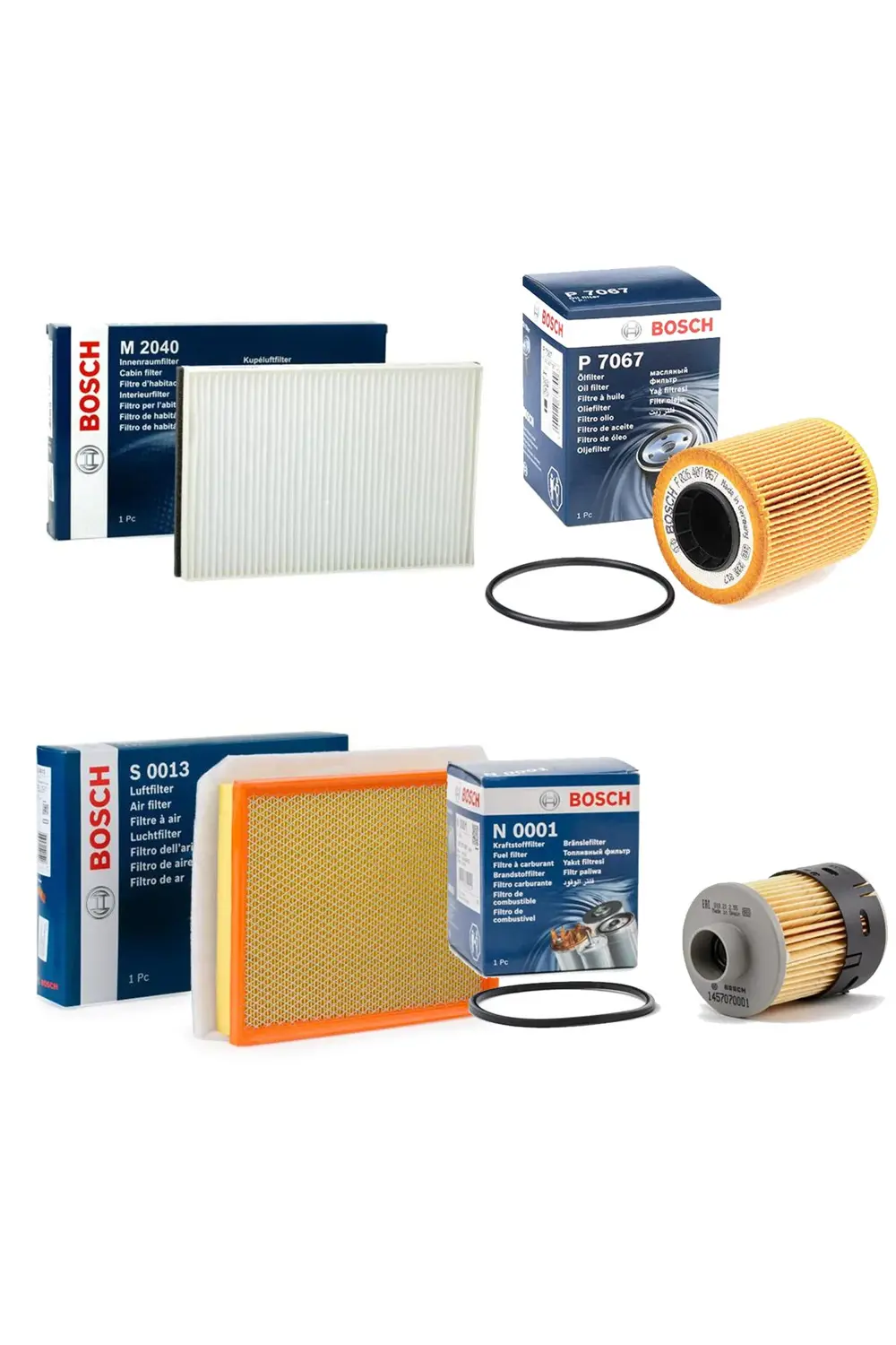 Opel Astra H 1.3 CDTI 4'lü Filtre Bakım Seti (2005 - 2013)