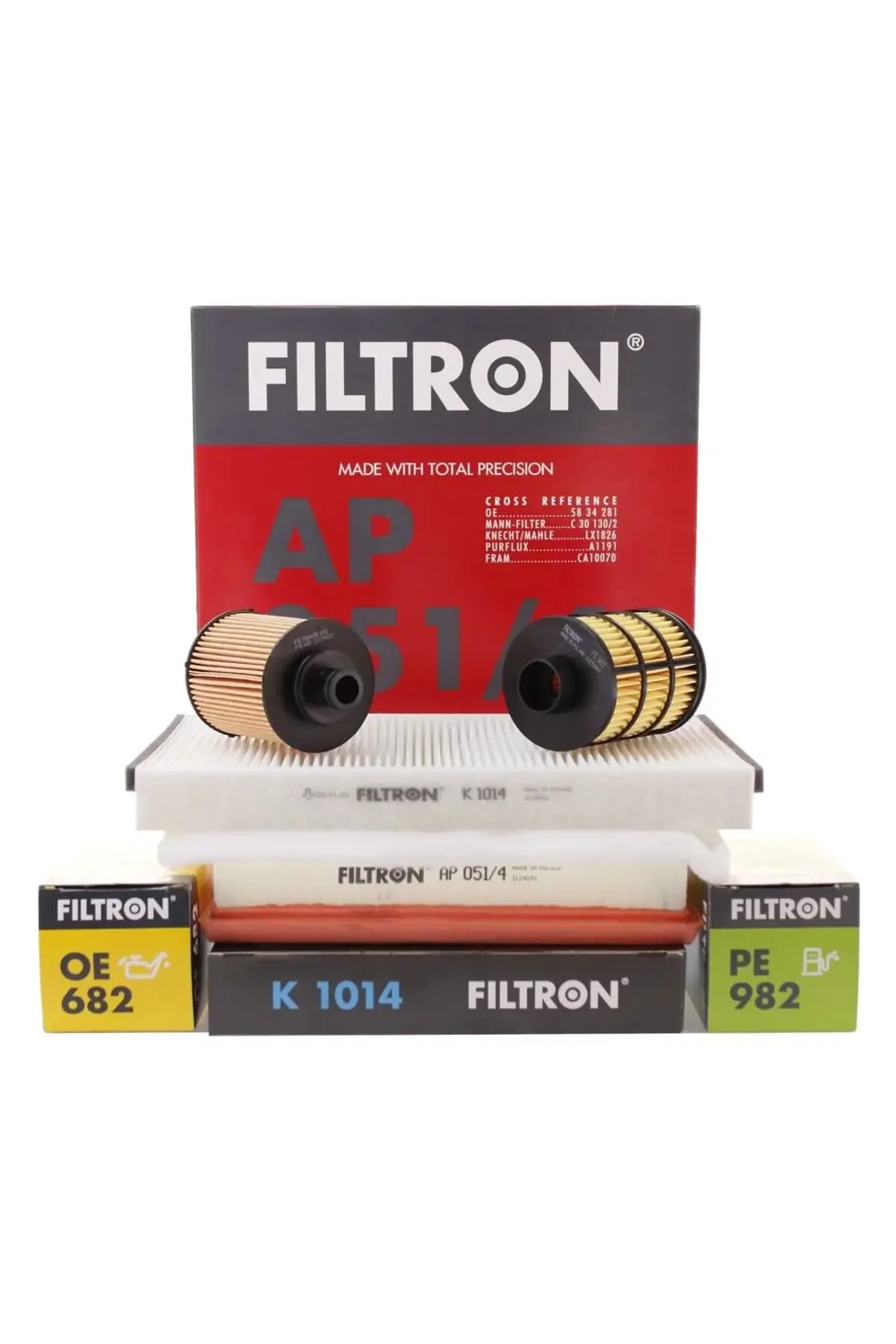 Opel Astra H 1.3 Uyumlu Dizel Periyodik Bakım Filtre Seti Yağ Fil