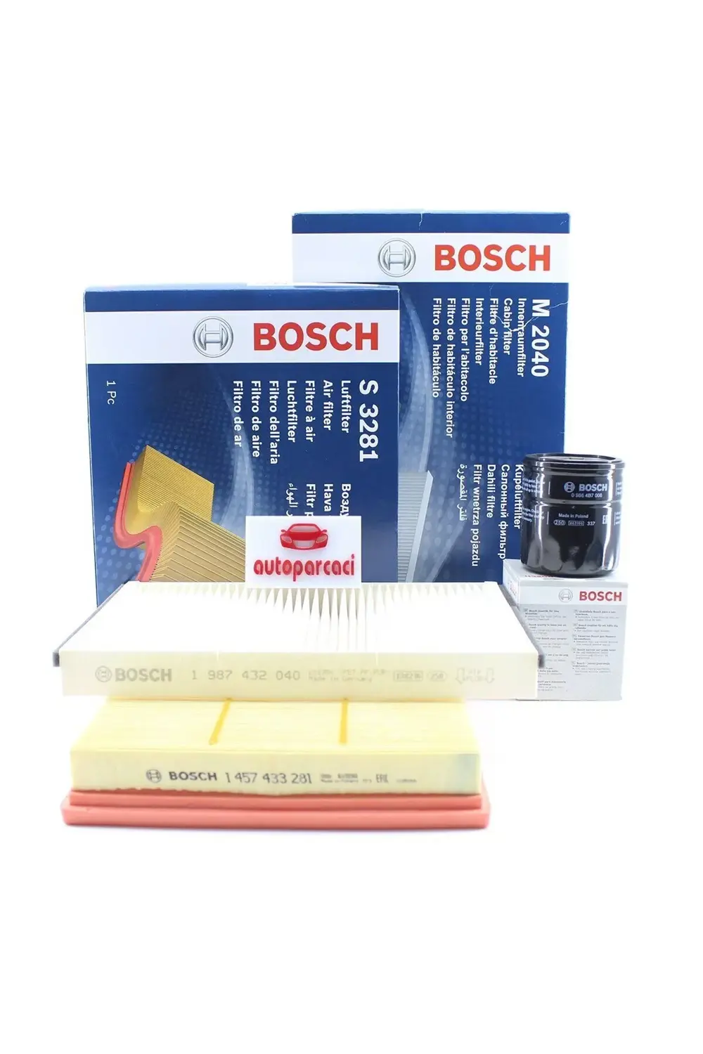 Opel Astra H 1.6 Z16XEP Periyodik Bakım Seti Bosch Marka