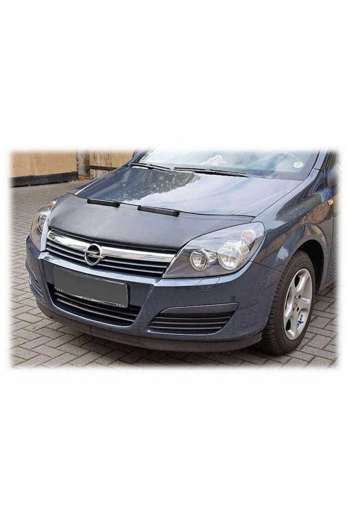 Opel Astra H 2004 Suni Deri Lüx Kaput Koruyucu Maske Opel Astra H 2004 Suni Deri Lüx Kaput Koruyucu Maske - Görsel 2