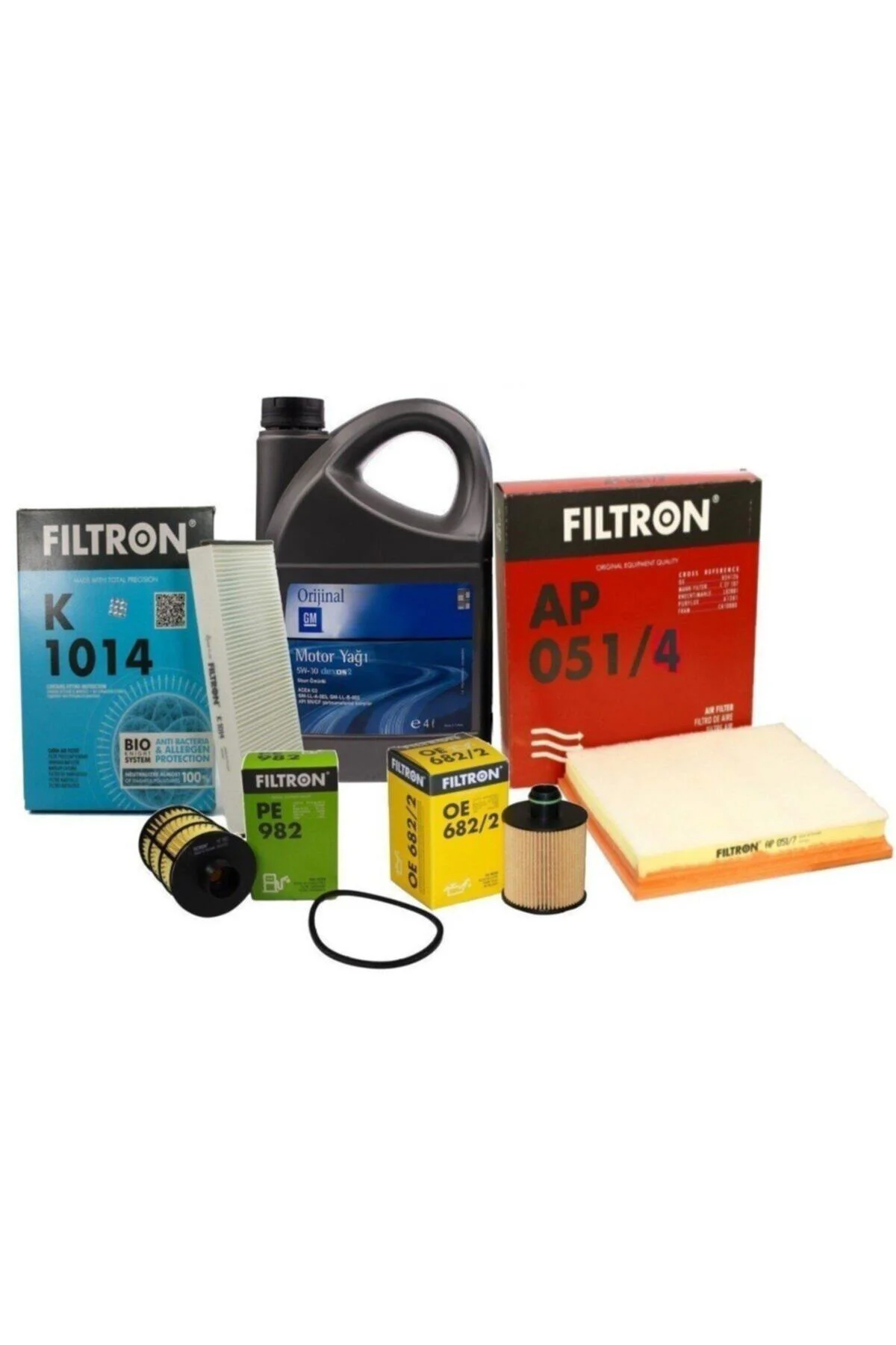 Opel Astra H Filtron 1.3 Dizel Filtre Seti +Gm 5w30 4 Lt Yağlı 2025 Üretim Fiyatı, Yorumları ve Özellikleri