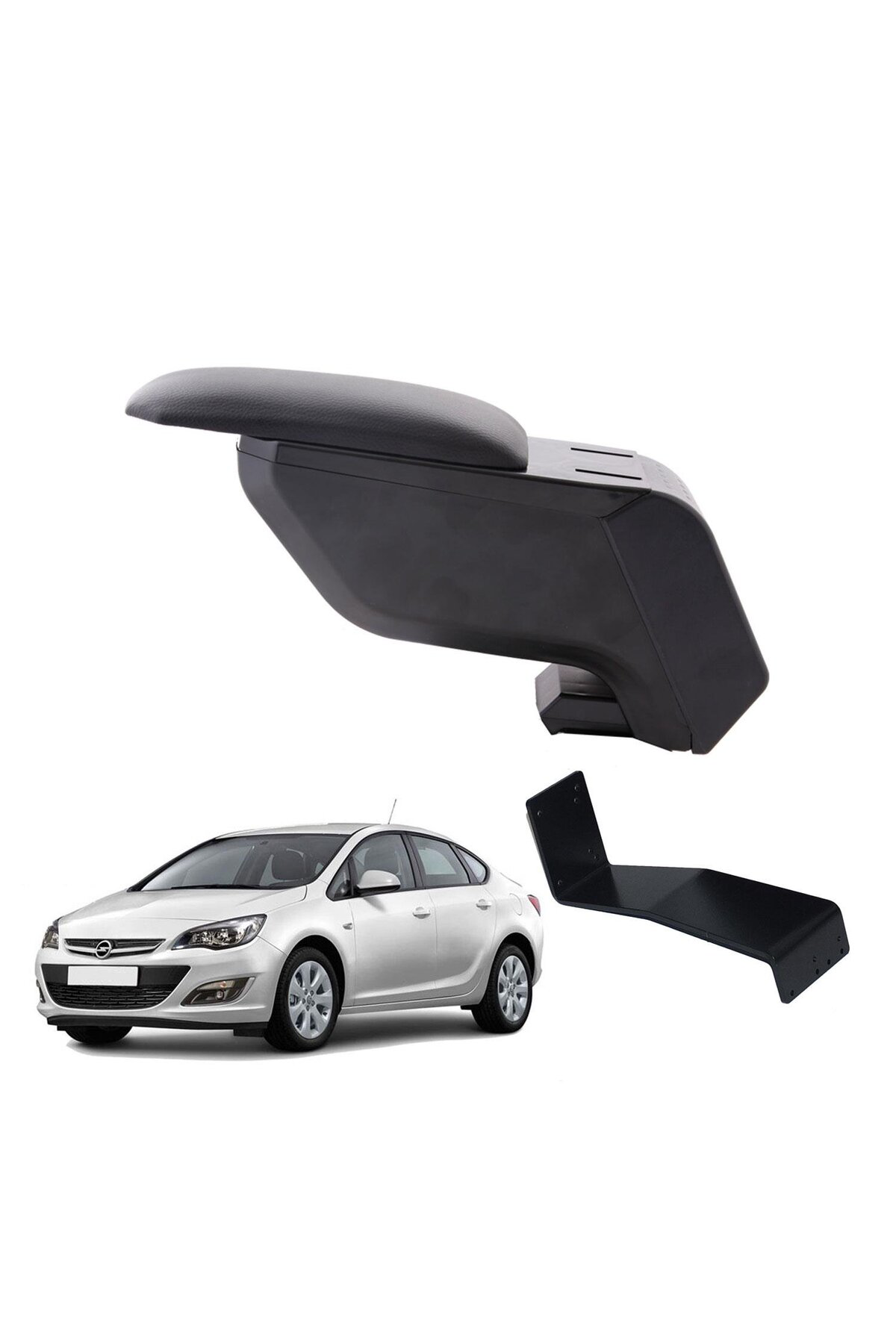 Opel Astra J 2009 Sedan Delmesiz Çelik Ayaklı Siyah Kolçak Kol Da
