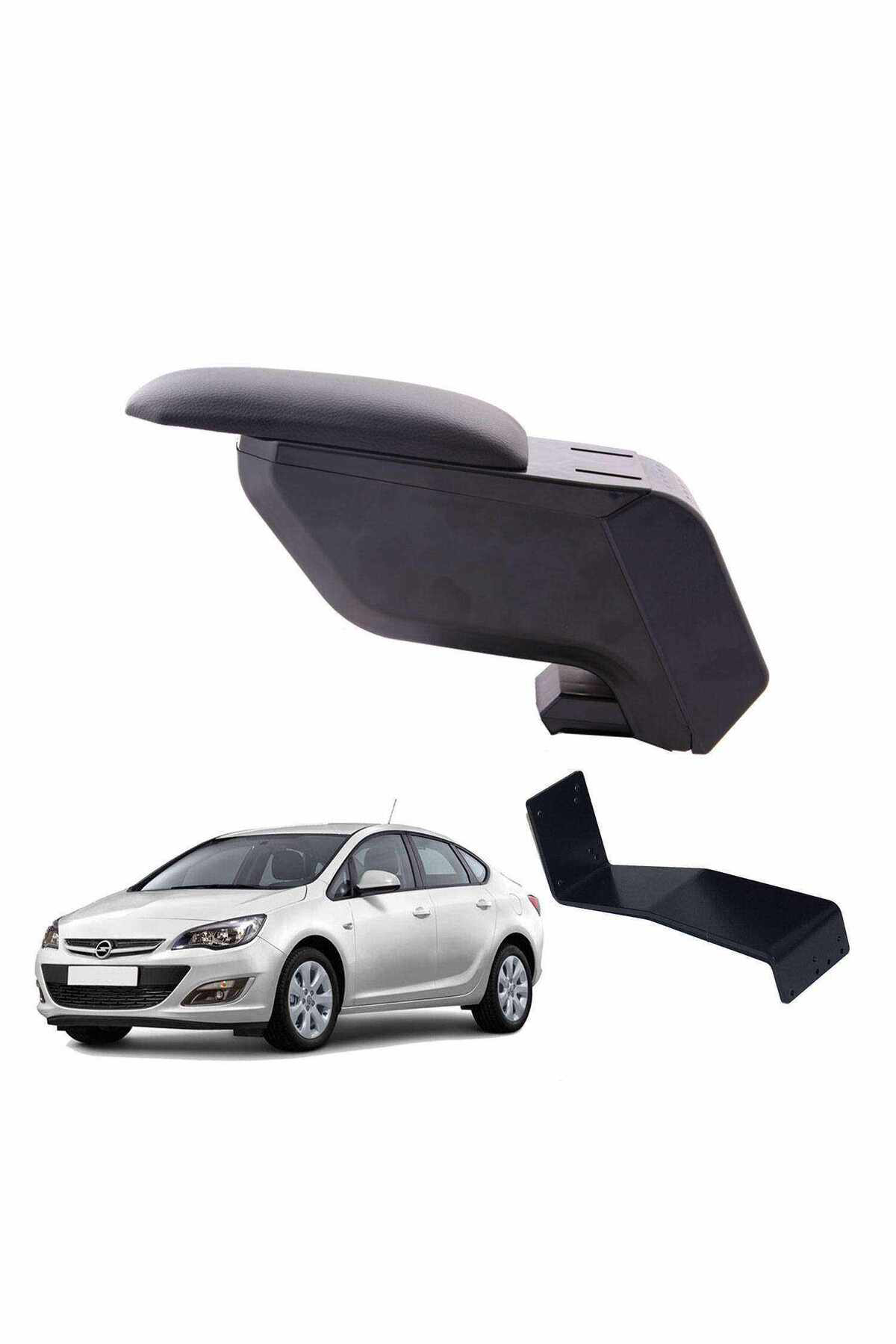 Opel Astra J 2016 Sedan Delmesiz Çelik Ayaklı Siyah Kolçak Kol Da