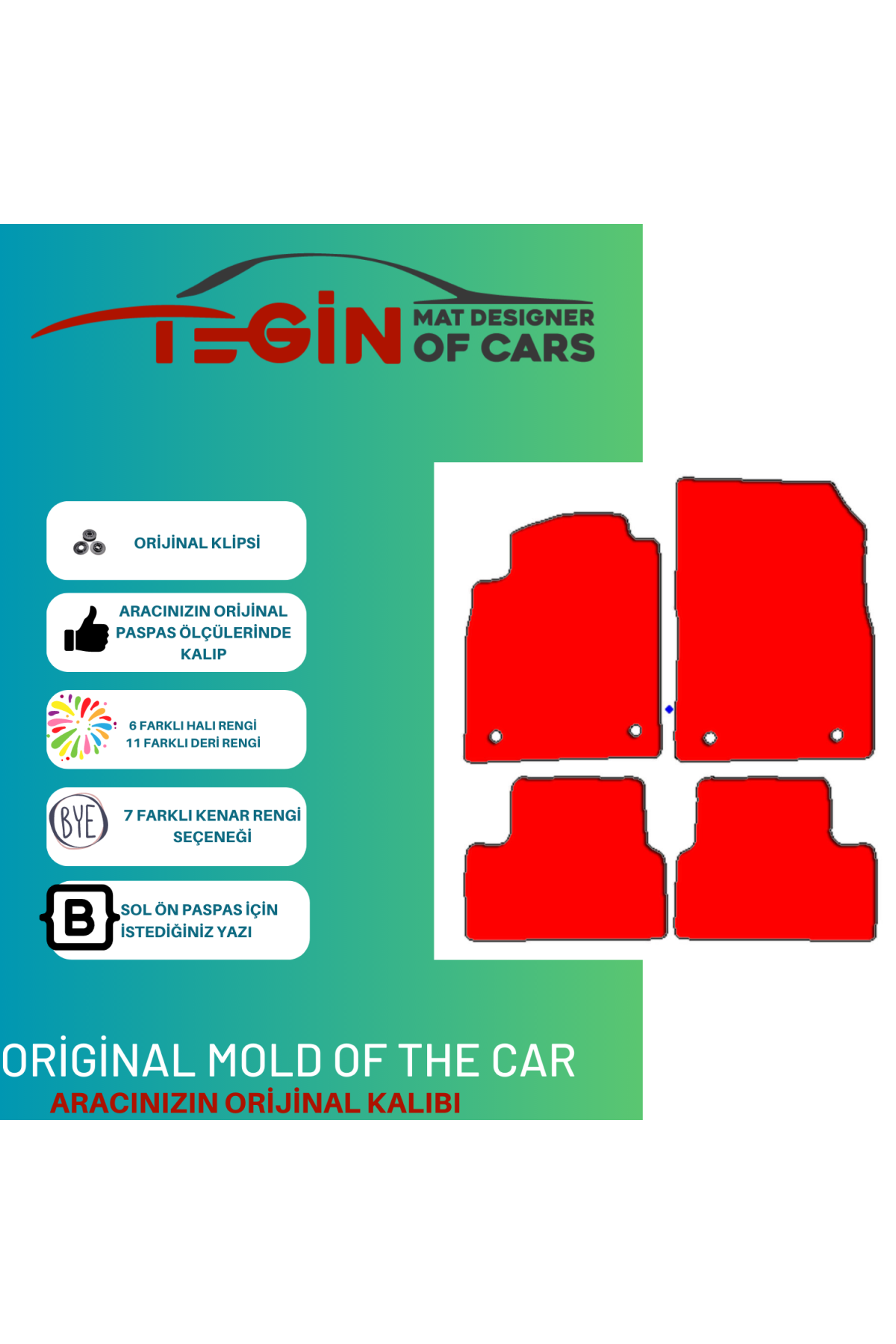 Opel Astra J 2009-2015 Hb Sedan Prime Siyah Halı Bej Kenar Halı P