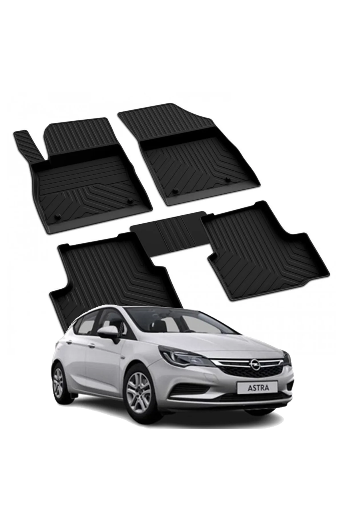 OPEL ASTRA K 2015-2021 Model Yılları İçin Uyumlu Yeo 4D Havuzlu Paspas Takımı Fiyatı, Yorumları ve Özellikleri