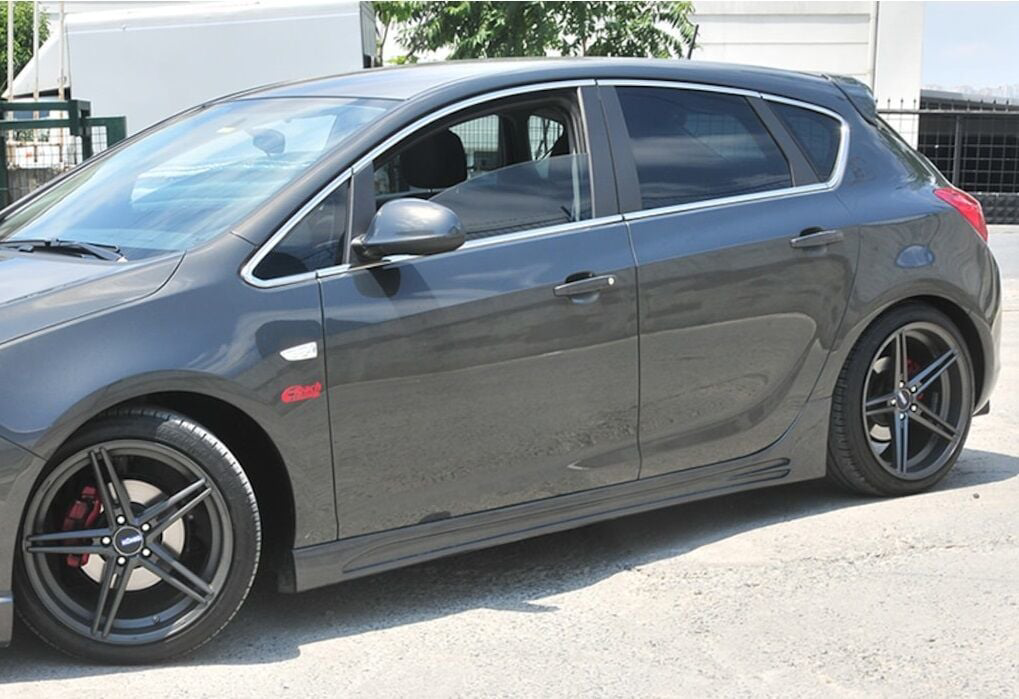 Opel Astra Uyumlu J Sedan Etekli Yan Marşpiyel 2010-2016 Boyalı P
