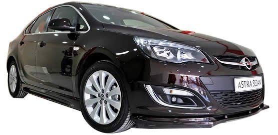 Opel Astra Uyumlu J Sedan 2013 Sonrası Yan Marşpiyel Seti (Plasti