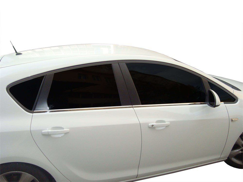 Opel Astra Uyumlu J Cam Çıtası Krom 4 Parça 2010 Ve Sonrası