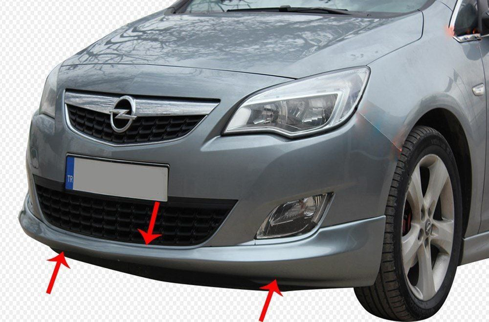 Opel Astra Uyumlu J Hatchback Ön Tampon Altı Fiber 2010 Ve Sonras