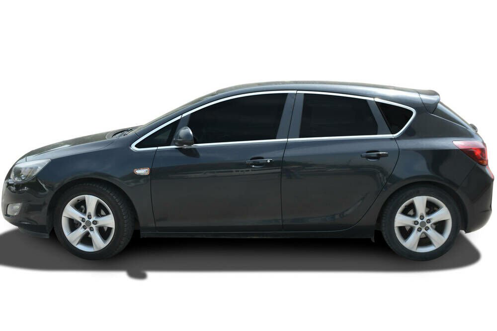 Opel Astra Uyumlu J Cam Çerçevesi Hatchback 2012-2019 Paslanmaz Ç