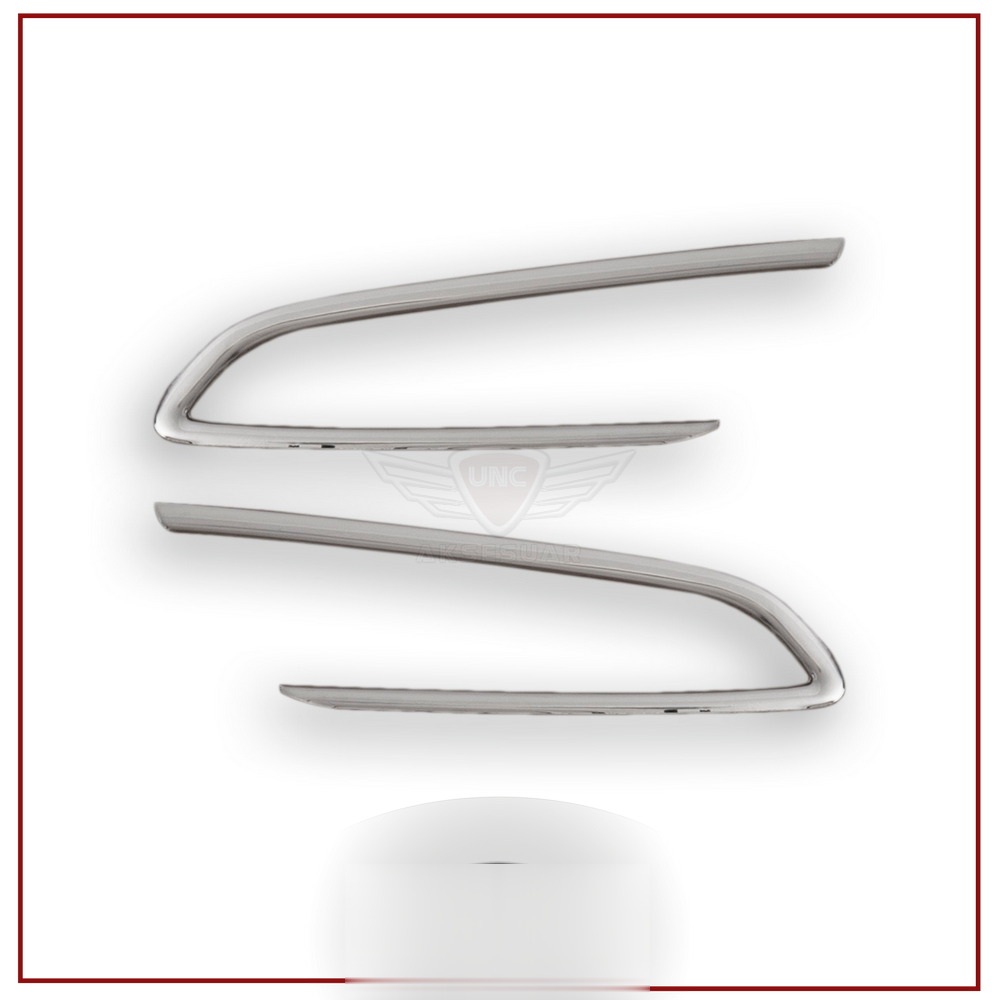 Opel Astra Uyumlu K Sis Farı Çerçevesi -2015 Paslanmaz Çelik Parç