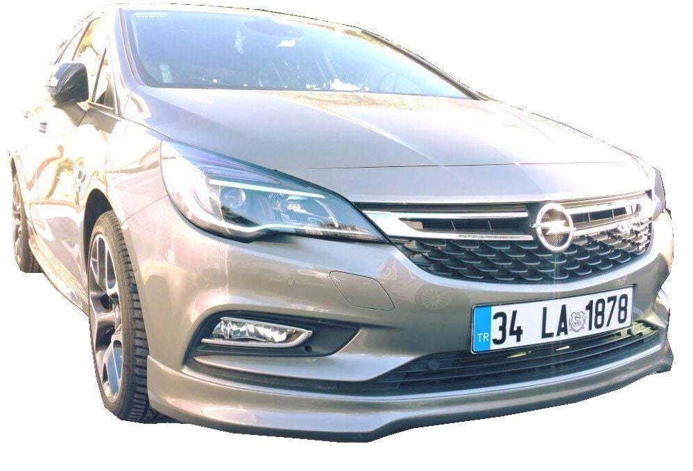 Opel Astra Uyumlu K 2016 Sonrası Ön Tampon Ek (Plastik) Opel Astra Uyumlu K 2016 Sonrası Ön Tampon Ek (Plastik)