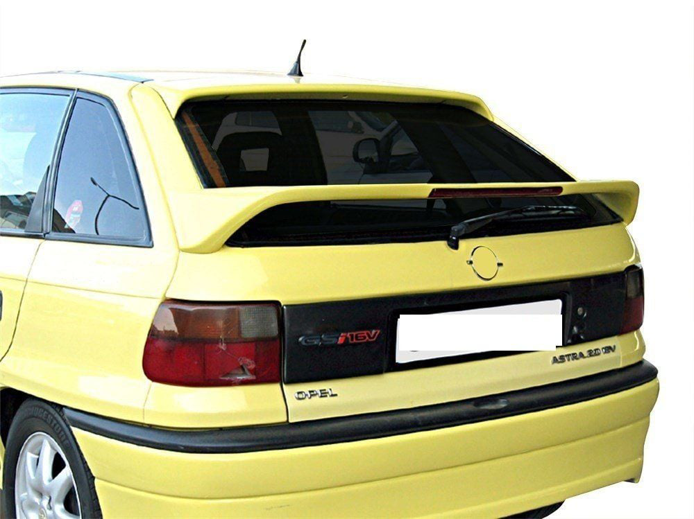Opel Astra Uyumlu F Hatchback Spoiler Cam Altı (Işıklı) Fiber 199