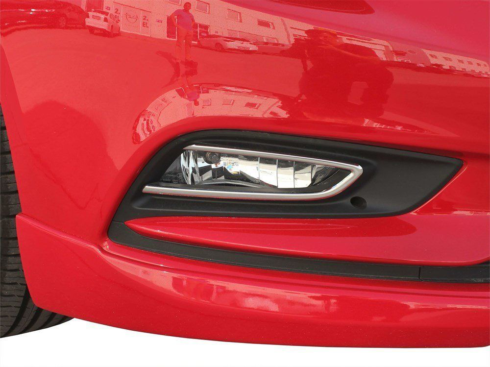 Opel Astra Uyumlu K Sis Farı Çerçevesi 2 Parça Krom 2015 Ve Sonra