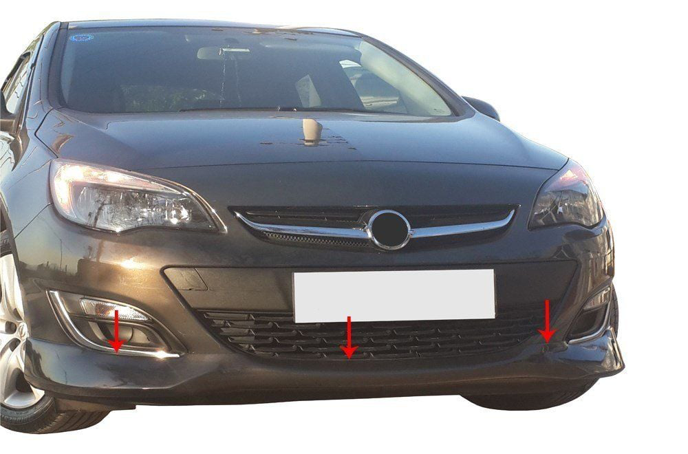 Opel Astra Uyumlu J Sedan/Hatchback Ön Tampon Altı (Facelift) Fib