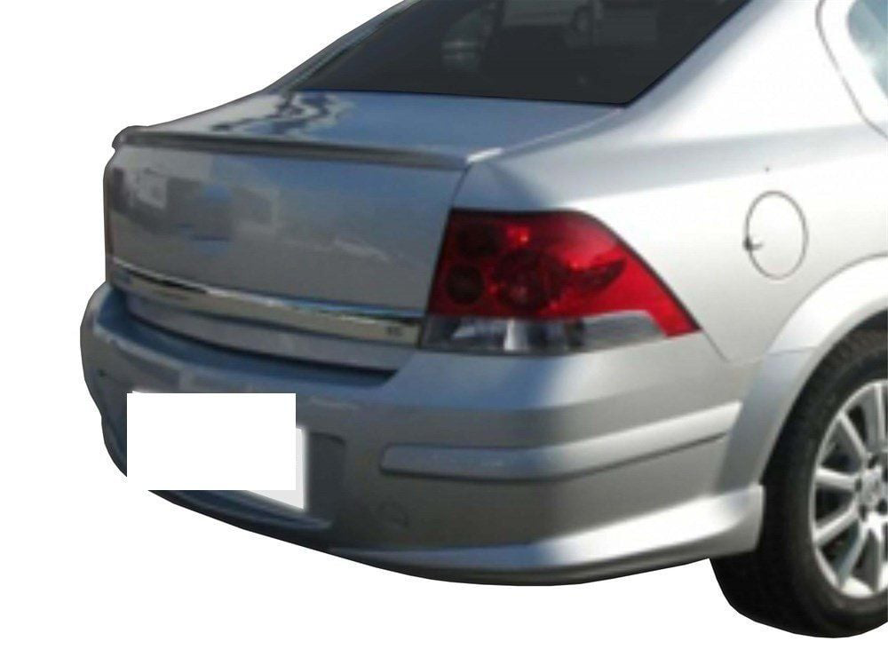 Opel Astra Uyumlu H Sedan Arka Tampon Altı 2 Parça Fiber 2004 Ve 