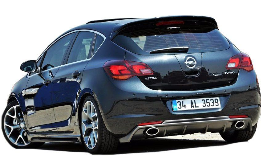 Opel Astra Uyumlu J Hatchback (2010-2012) Makyajsız Arka Tampon E