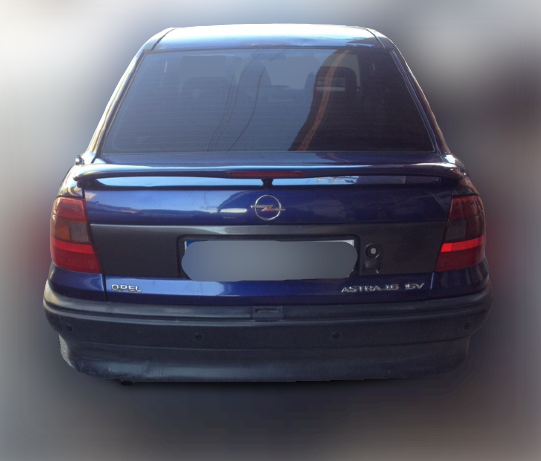 Opel Astra Uyumlu F Sedan Spoiler Opel Astra Uyumlu F Sedan Spoiler