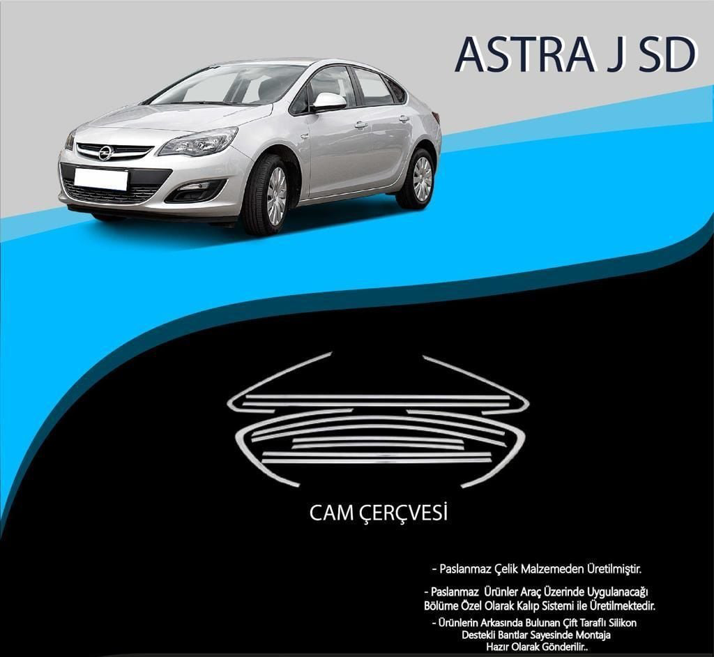 Drs Tuning Opel Astra Uyumlu J Sedan Krom Cam Çerçevesi Paslanmaz Çelik Parç Drs Tuning Opel Astra Uyumlu J Sedan Krom Cam Çerçevesi Paslanmaz Çelik Parç