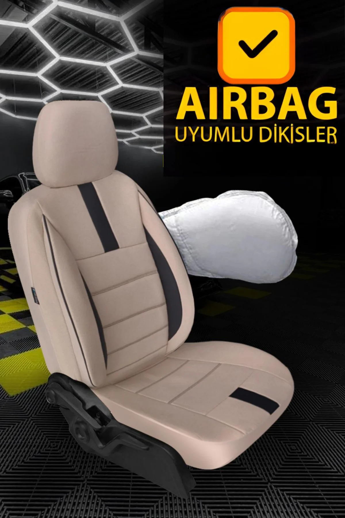 Opel Combo Camli Van 2013-2018  Başak Serisi 2+1 Ticari Tay Tüyü