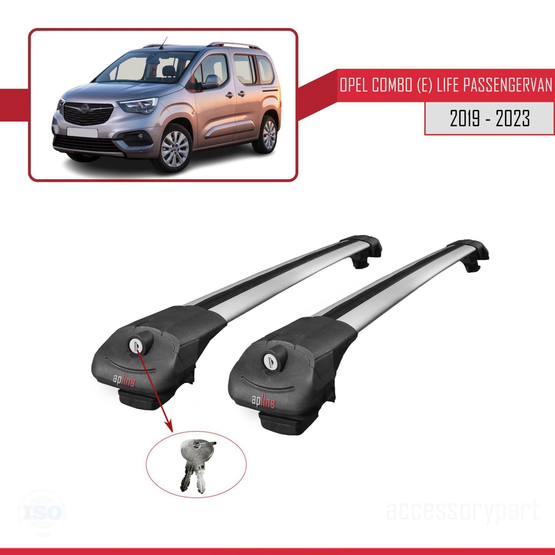 Opel Combo (E) Life PASSENGERVAN 2019-2023 Arası ile uyumlu ACE-1