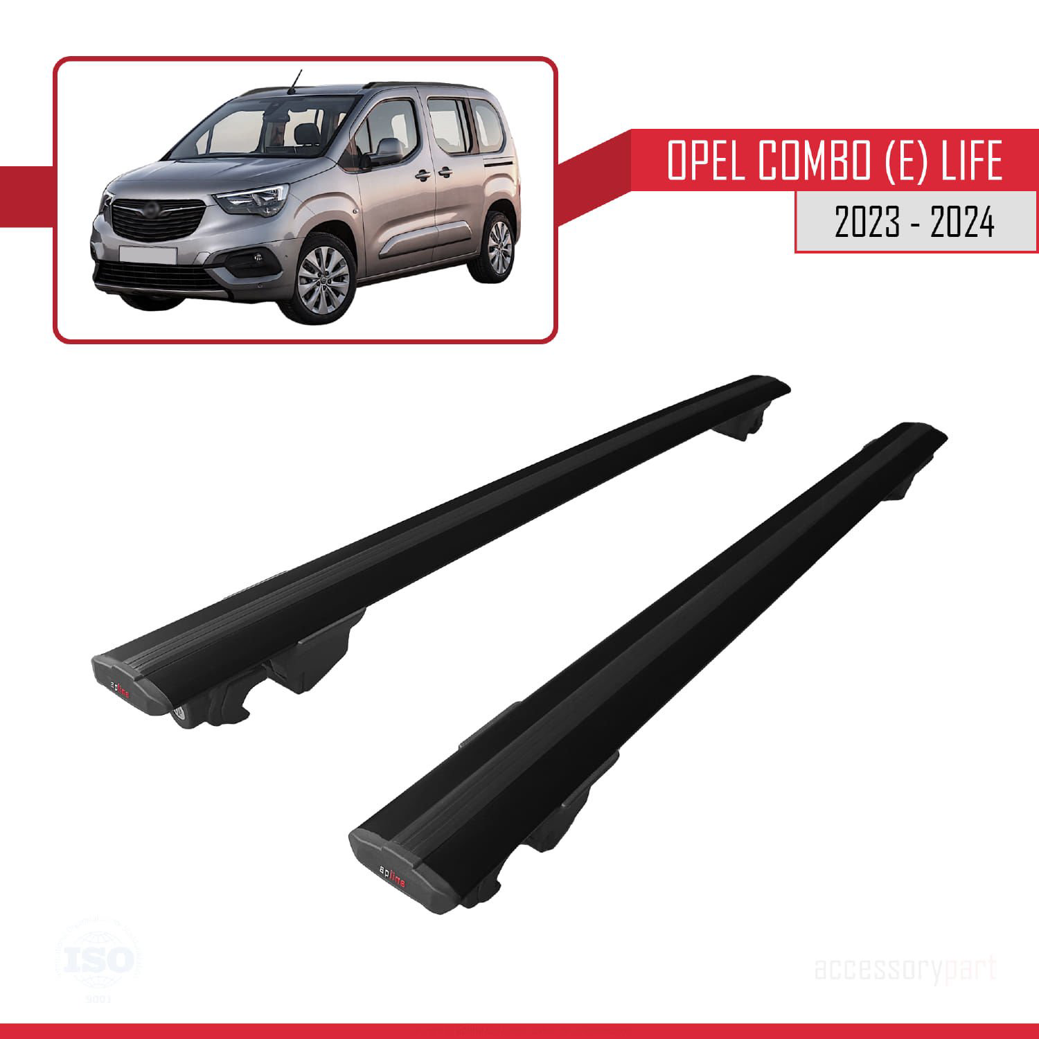 Opel Combo (E) Life 2023 ve Sonrası ile uyumlu HOOK Model Anahtar