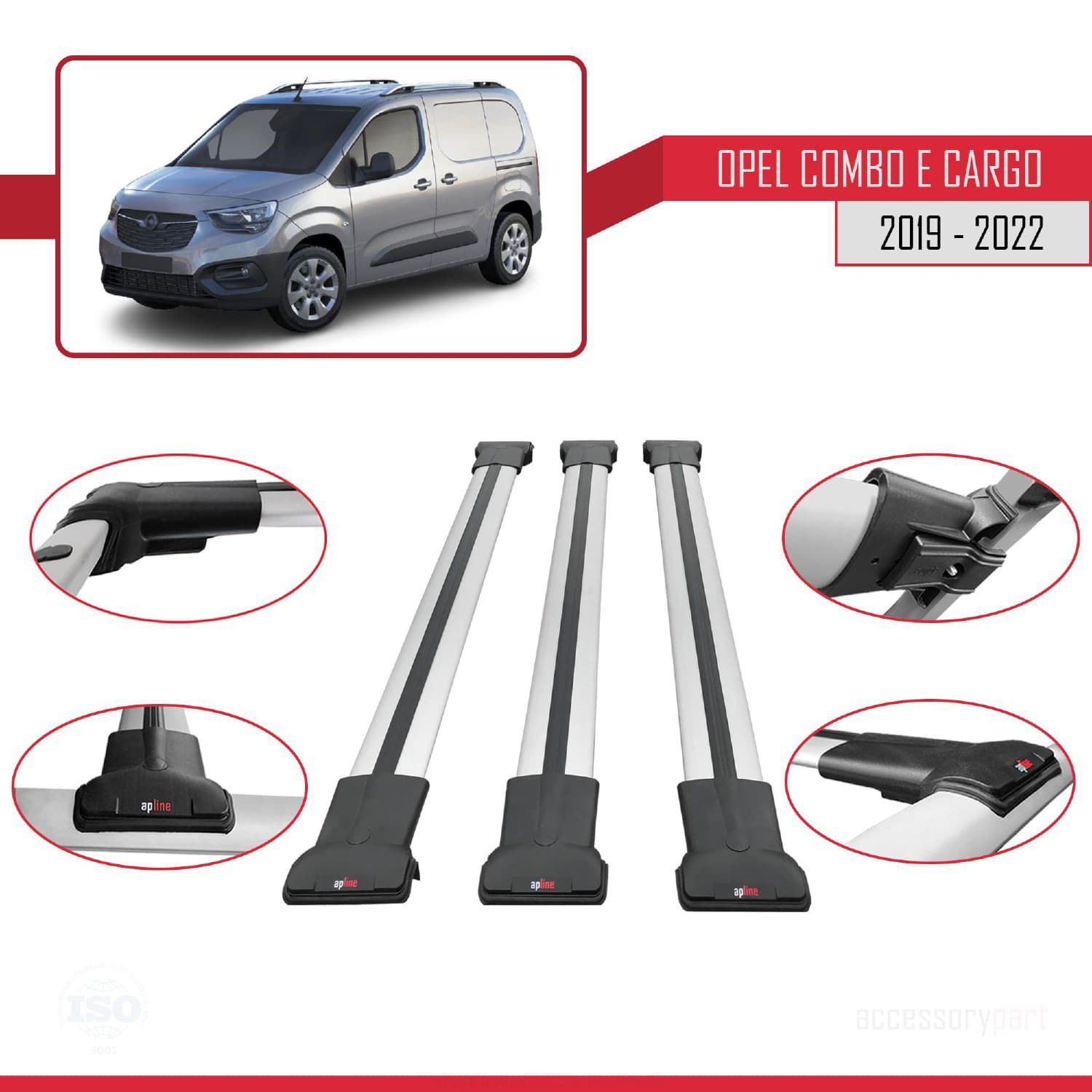 Opel Combo (E) PANELVAN 2019-2022 Arası ile uyumlu FLY Model Ara 