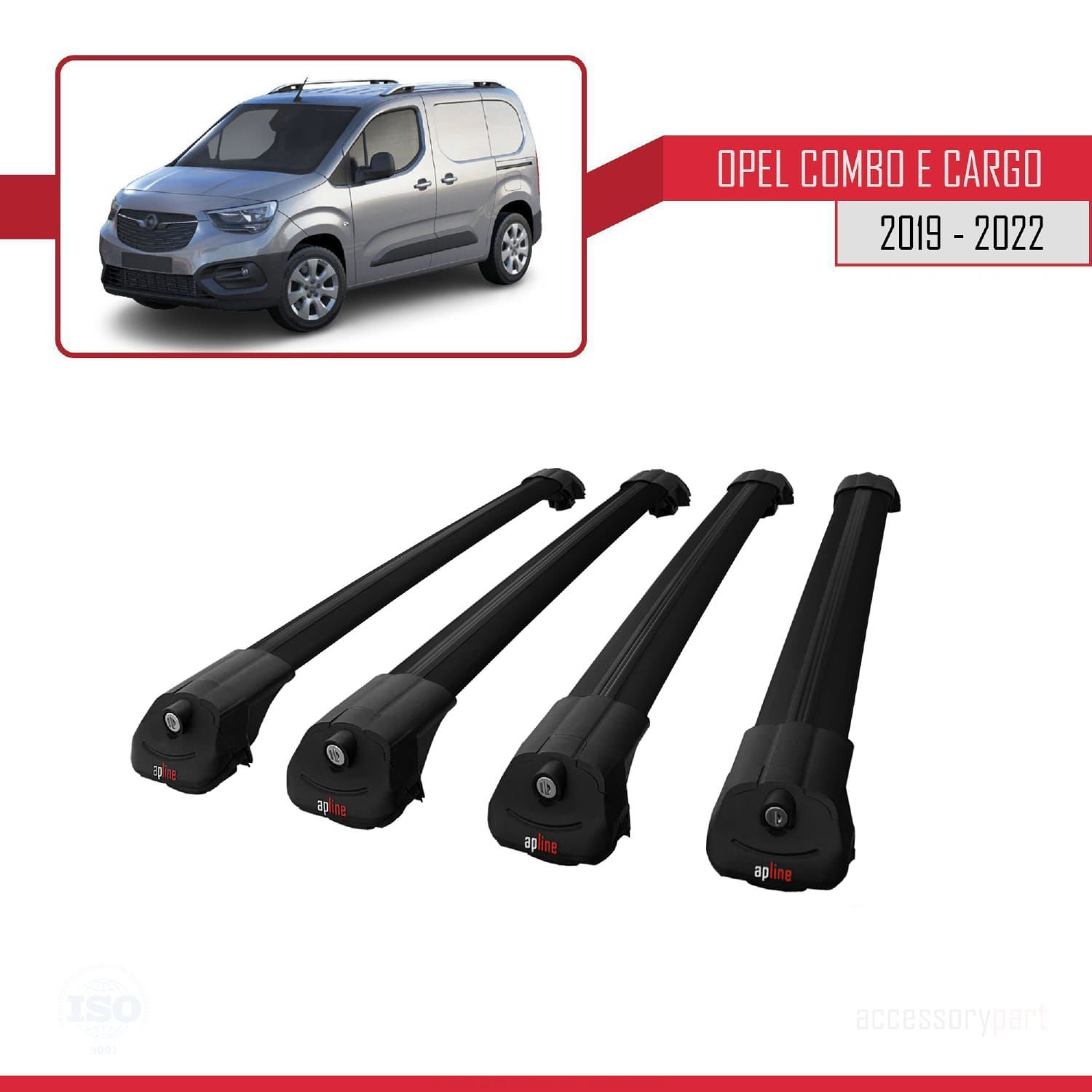 Opel Combo (E) PANELVAN 2019-2022 Arası ile uyumlu ACE-1 Ara Atkı