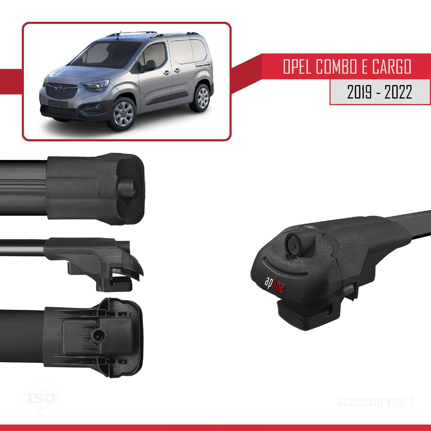 Opel Combo (E) PANELVAN 2019-2022 Arası ile uyumlu ACE-1 Ara Atkı