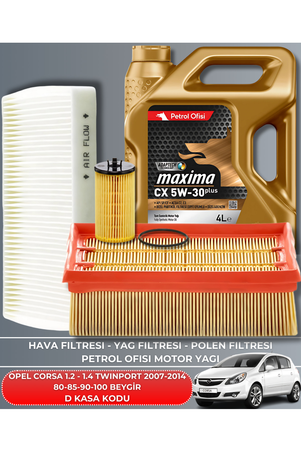 OPEL CORSA 1.2-1.4 TWINPORT 2007-2008-2009-2010-2011-2012-2013-20