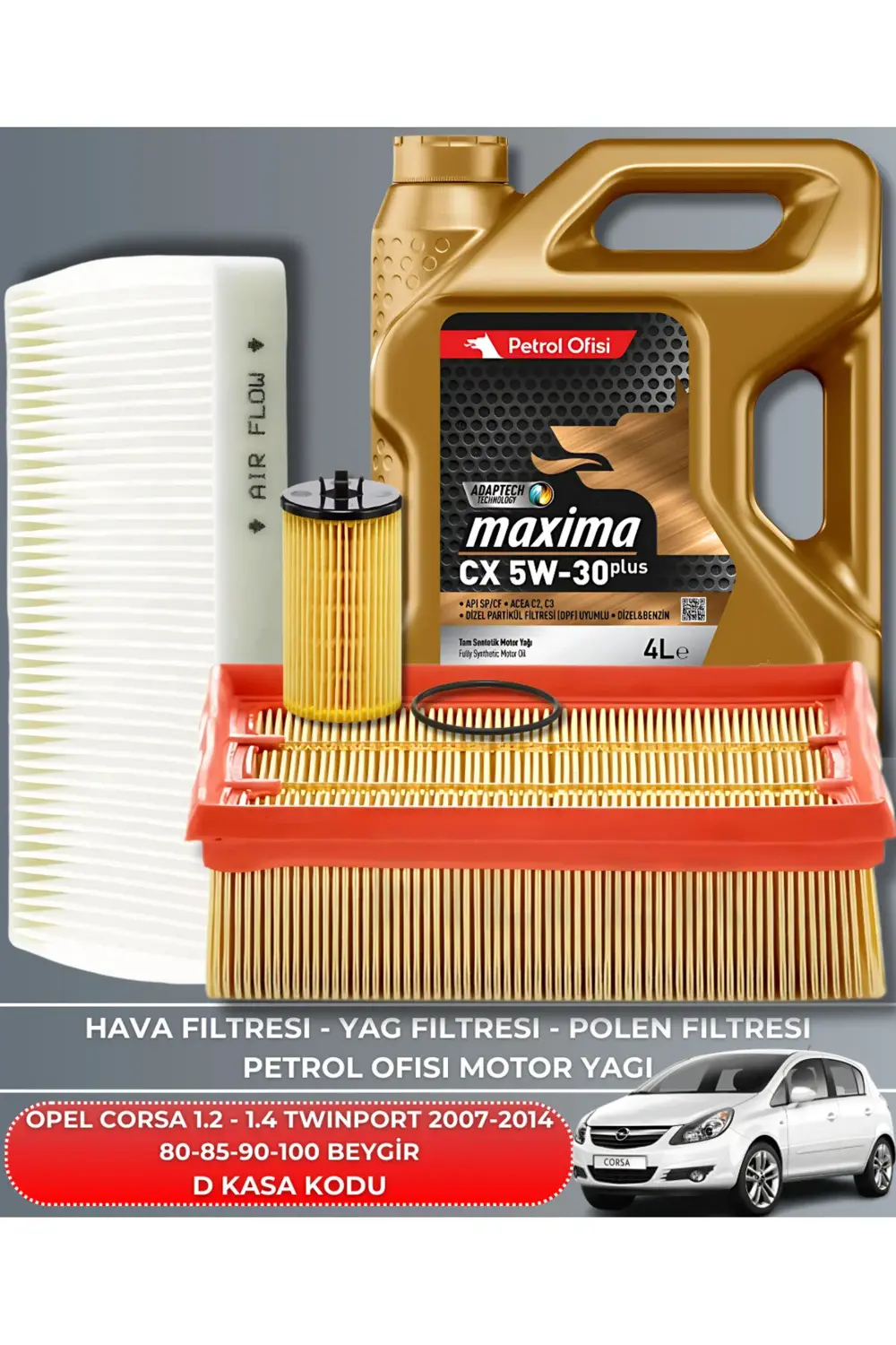 OPEL CORSA 1.2-1.4 TWINPORT 2007-2008-2009-2010-2011-2012-2013-20