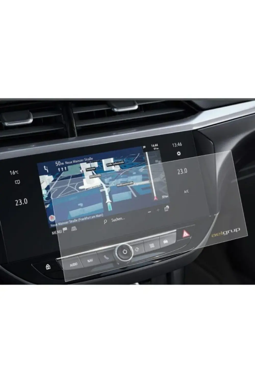 Opel Corsa 7 inç Navigasyon Uyumlu 9H Nano Ekran Koruyucu Multime